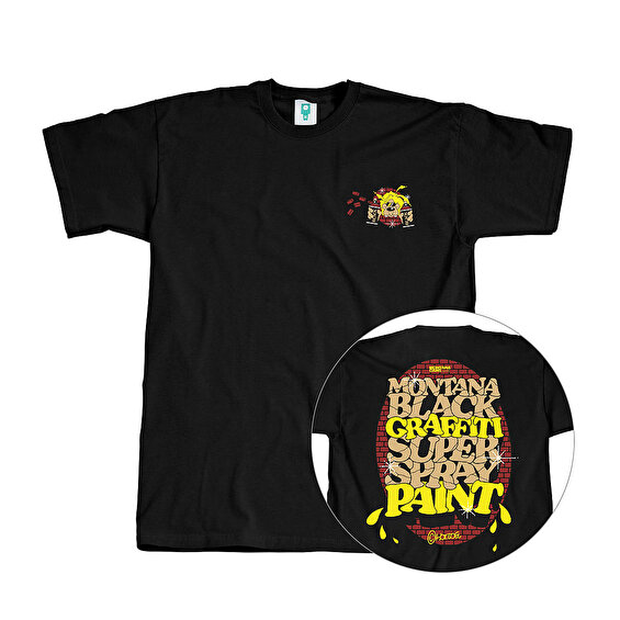 Montana Cans Superspray T-shirt, Black