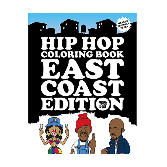 Hip Hop Coloring Book - East Coast