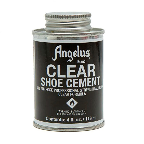 Angelus Clear Shoe Cement, 118ml