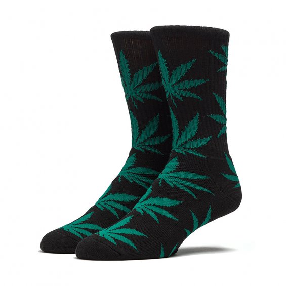 HUF Plantlife Socks, Black Green