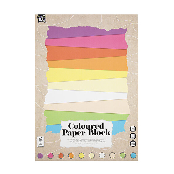 Paper block 24x34 cm, 20 Sheets