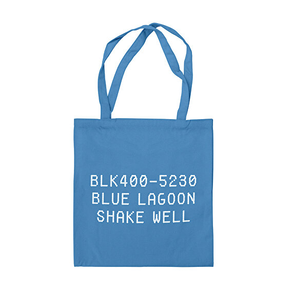 Montana Cotton Bag Donut Print 5230 Blue Lagoon