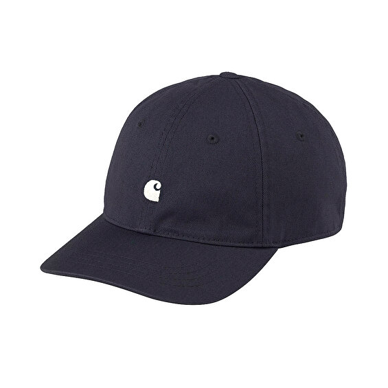 Carhartt WIP Madison Logo Cap, Dark Navy/Wax