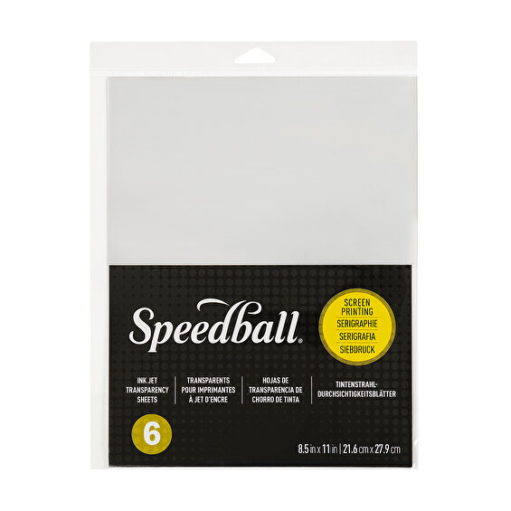 Speedball Ink Jet Transparencies A4 6 sheets