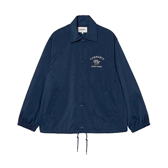 Carhartt WIP Eightynine Coach Jacket, Jupiter/White