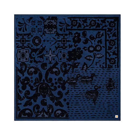 Carhartt WIP Vestige Beach Towel Blanket, Vestige, Blue