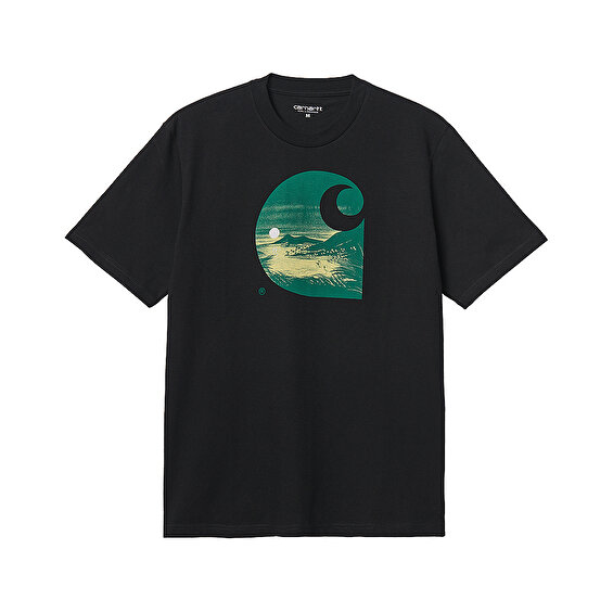 Carhartt S/S Gulf C T-Shirt, Black