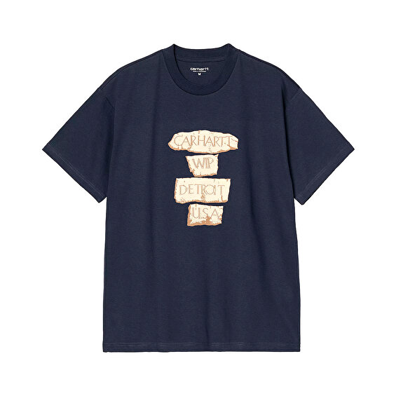 Carhartt WIP S/S Masterpiece T-Shirt, Air Force Blue