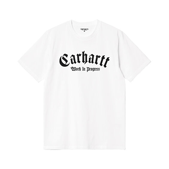 Carhartt WIP S/S Onyx T-Shirt, White/Black