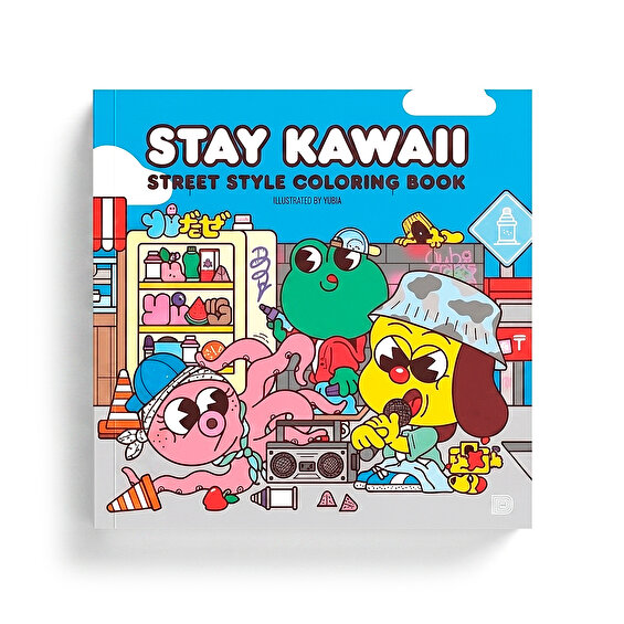 Stay Kawaii Coloring Book