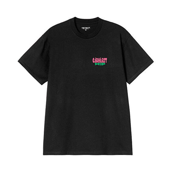 Carhartt WIP S/S Luggage Label T-Shirt, Black