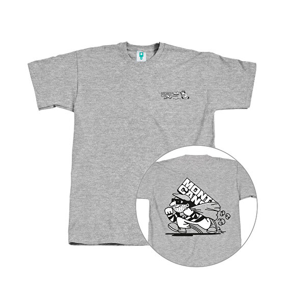 Montana Cans Burglar T-shirt, Grey