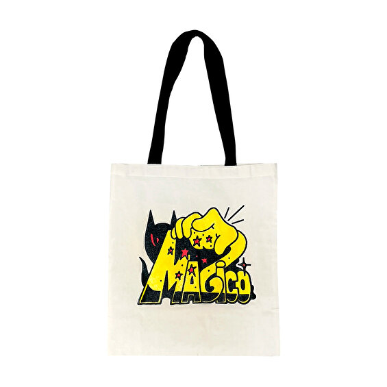 Mágico x Max Solca The Cat Totebag, Natural