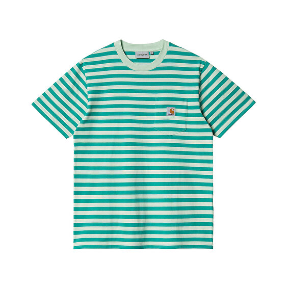 Carhartt WIP S/S Scotty Pocket T-Shirt, Scotty Stripe