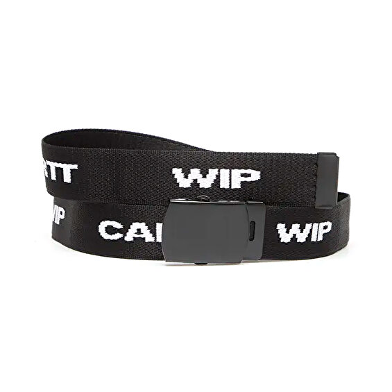 Carhartt WIP Chapter Script Belt, Black