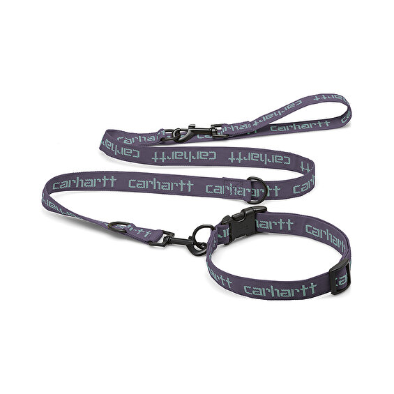 Carhartt WIP Script Dog Leash & Collar, Artichoke