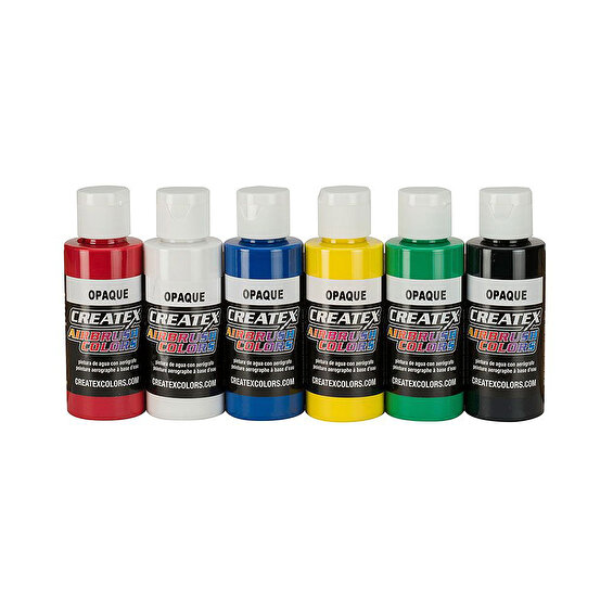 Createx Opaque Color Kit 60ml, 6-set