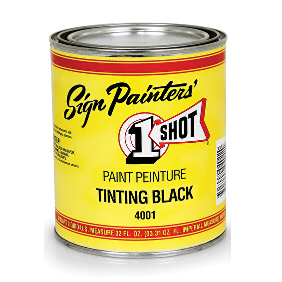 1-Shot Tinting Black, 236ml