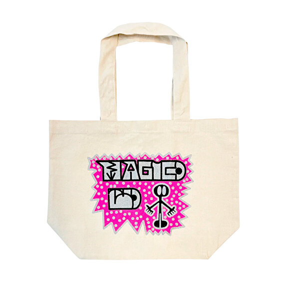 Mágico Zombra Screenprint Bag, Natural