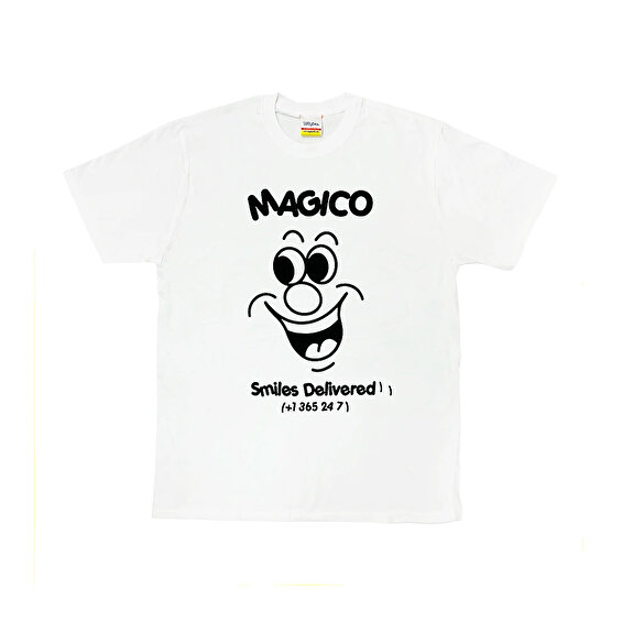 Mágico Smiles Delivered, T-Shirt, White