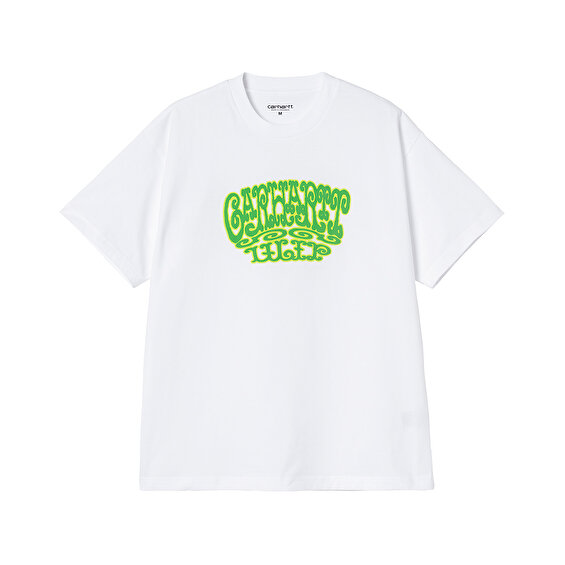 Carhartt WIP S/S Tipsy Type T-Shirt, White