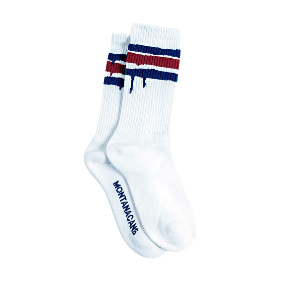 Montana Stripes, White