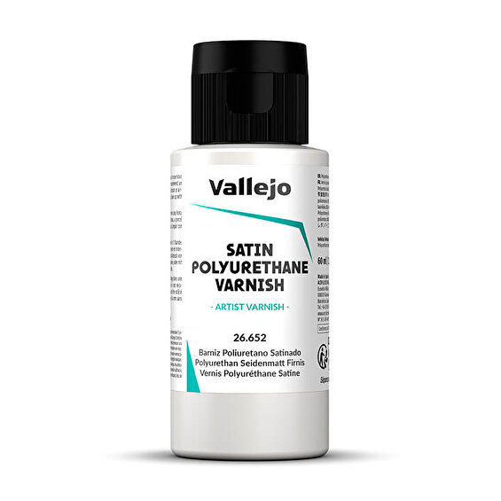 Vallejo Polyurethane Satin Varnish 60ml
