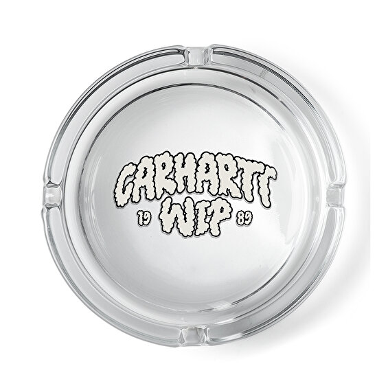 Carhartt WIP Cloud Script Ashtray, Clear
