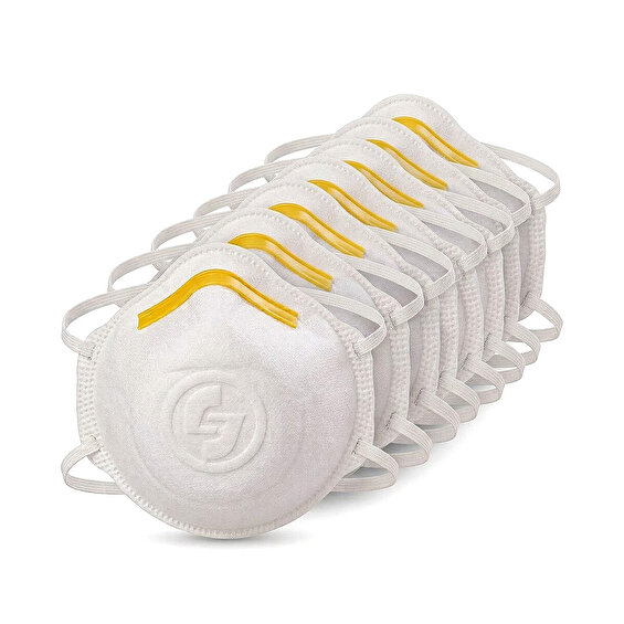 Ekastu Facepiece FFP1 dammfilter, 12-pack