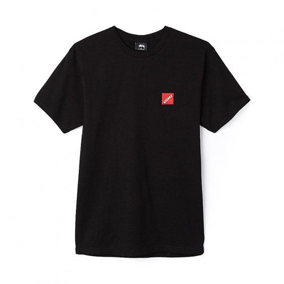 Stussy Squared Tee, Black front