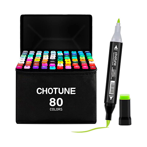 Chotune Alcohol Markers 80-set