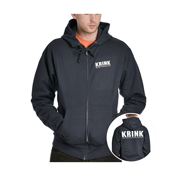 X- Krink Zip Sweatshirt, Navy
