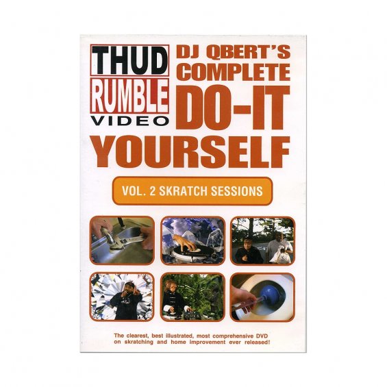X-DJ Qberts Complete Do It Yourself vol. 2 Skratch Sessions DVD