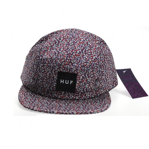 HUF x Liberty Pepper Volley 5-panel, Red White Blue