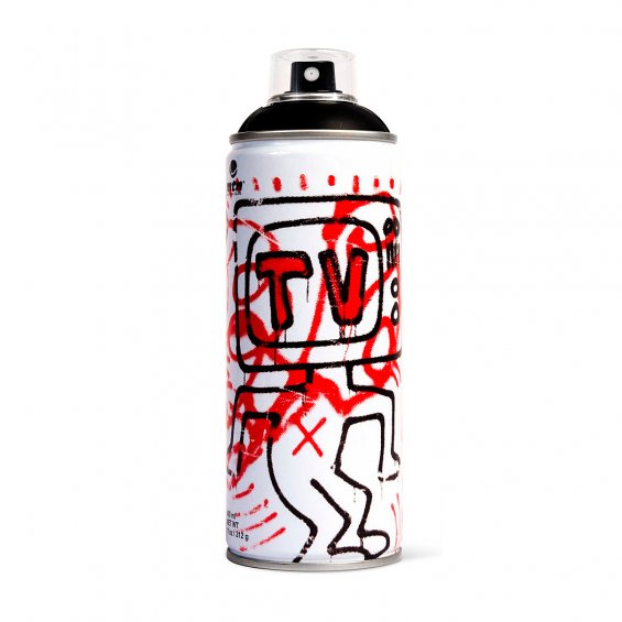MTN limited edition 400ml - Keith Haring, Black