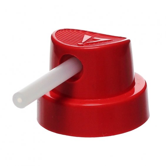 Needle Medium Cap Red, 10-pack