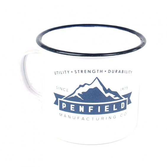 Penfield Enamel Mug, White