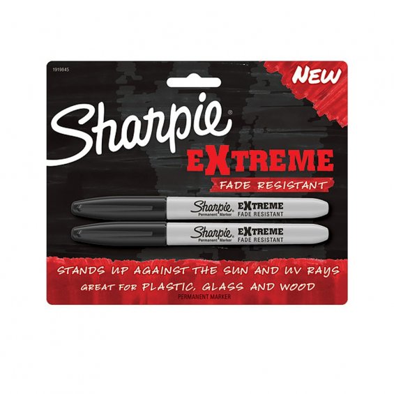 Sharpie Extreme Black, 2set