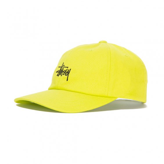 Stussy Stock Low Pro Cap FA18, Lime