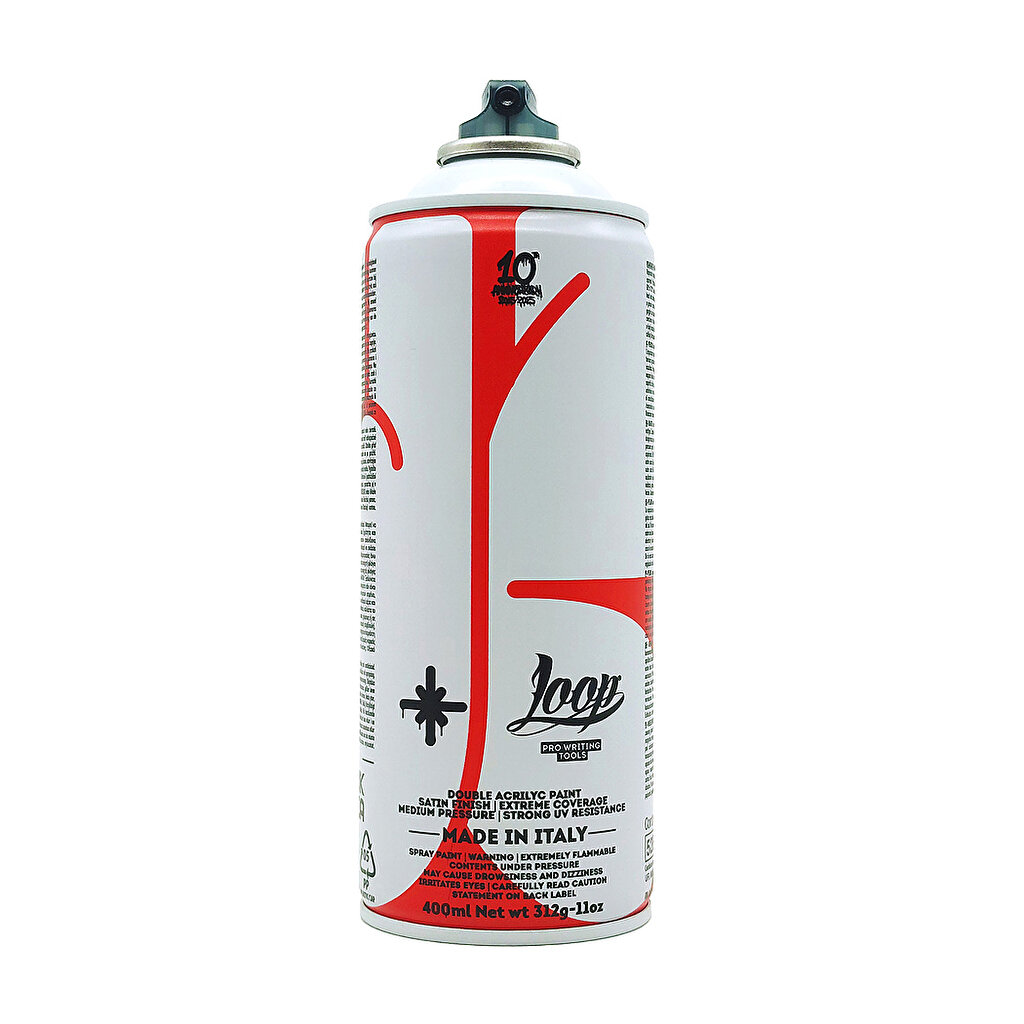 Product Image for Loop 400ml Limited Edition UZI, White