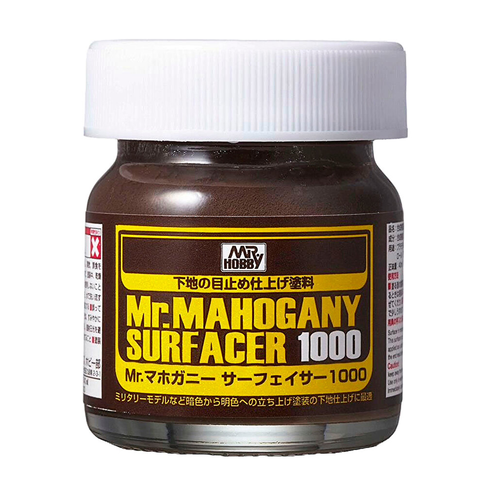 Product Image for Mr. Hobby Mahogany Surfacer 1000, 40ml