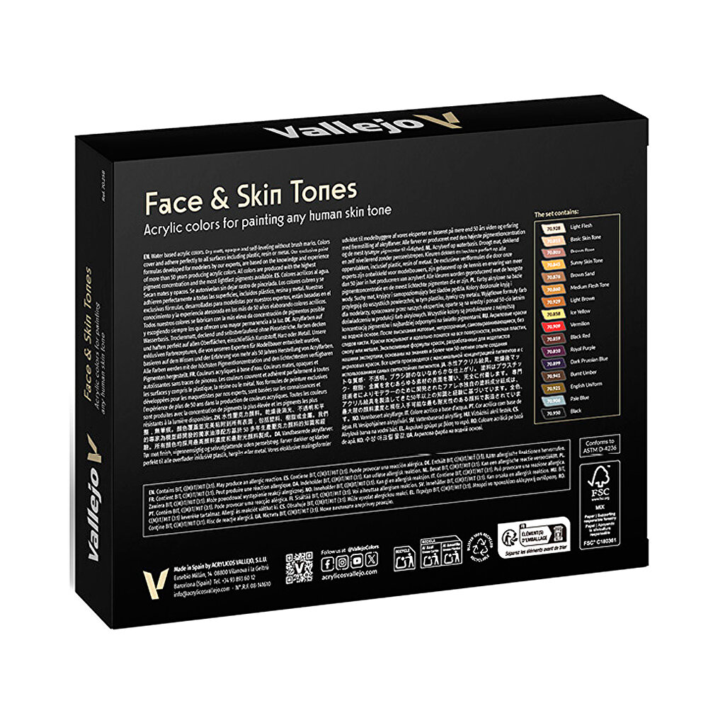 Vallejo Brown Sand Model Color 17ml – 70.876, Acrylic Paint, Brown Base