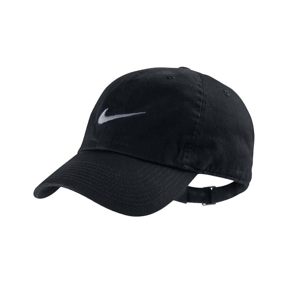 Nike Heritage Swoosh Cap, Black | Highlights
