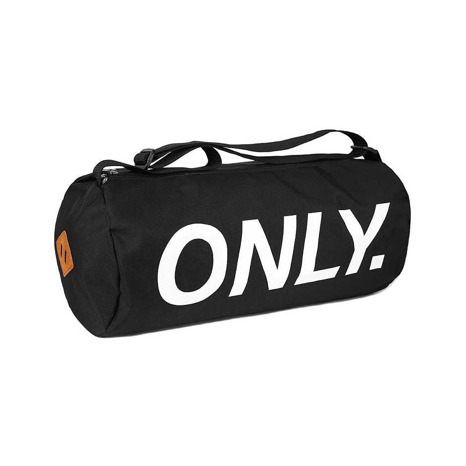 ONLY Logo Sports Roll Bag, Black Highlights