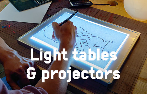 Light tables and projectors