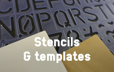 Stenciles and templates