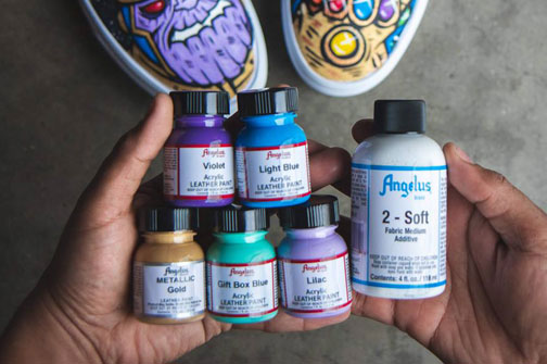 Angelus Direct paint for sneakers